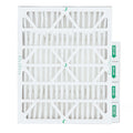 16x20x4 MERV 10 Pleated HVAC Air Filters by Glasfloss. ( Quantity 5 ) Exact Sizeize: 15-1/2 x 19-1/2 x 3-3/4