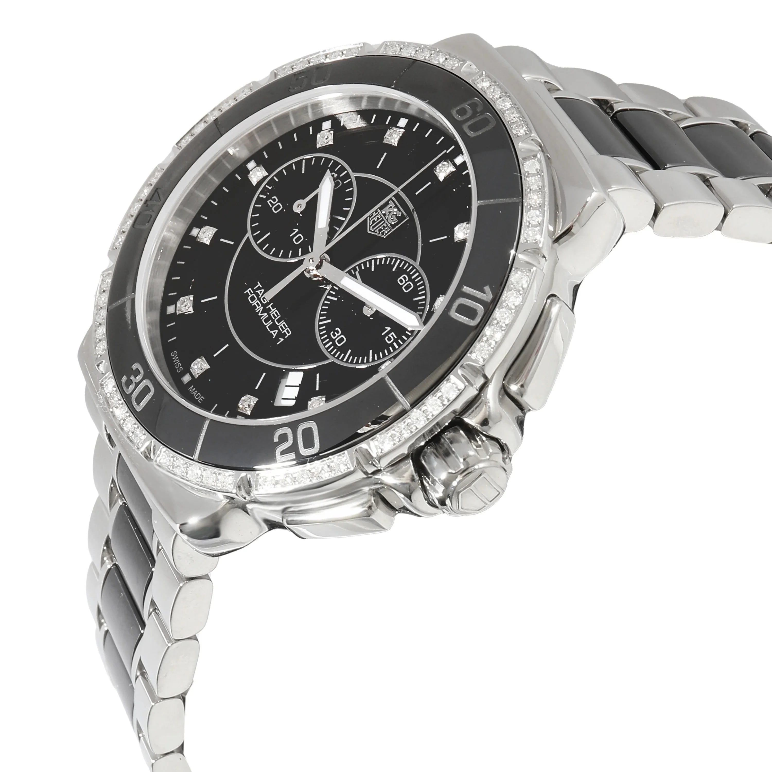 Tag Heuer Formula 1 CAH1212.BA0862 Unisex Watch in  Sizetainless Sizeteel/Ceramic Pre-Owned