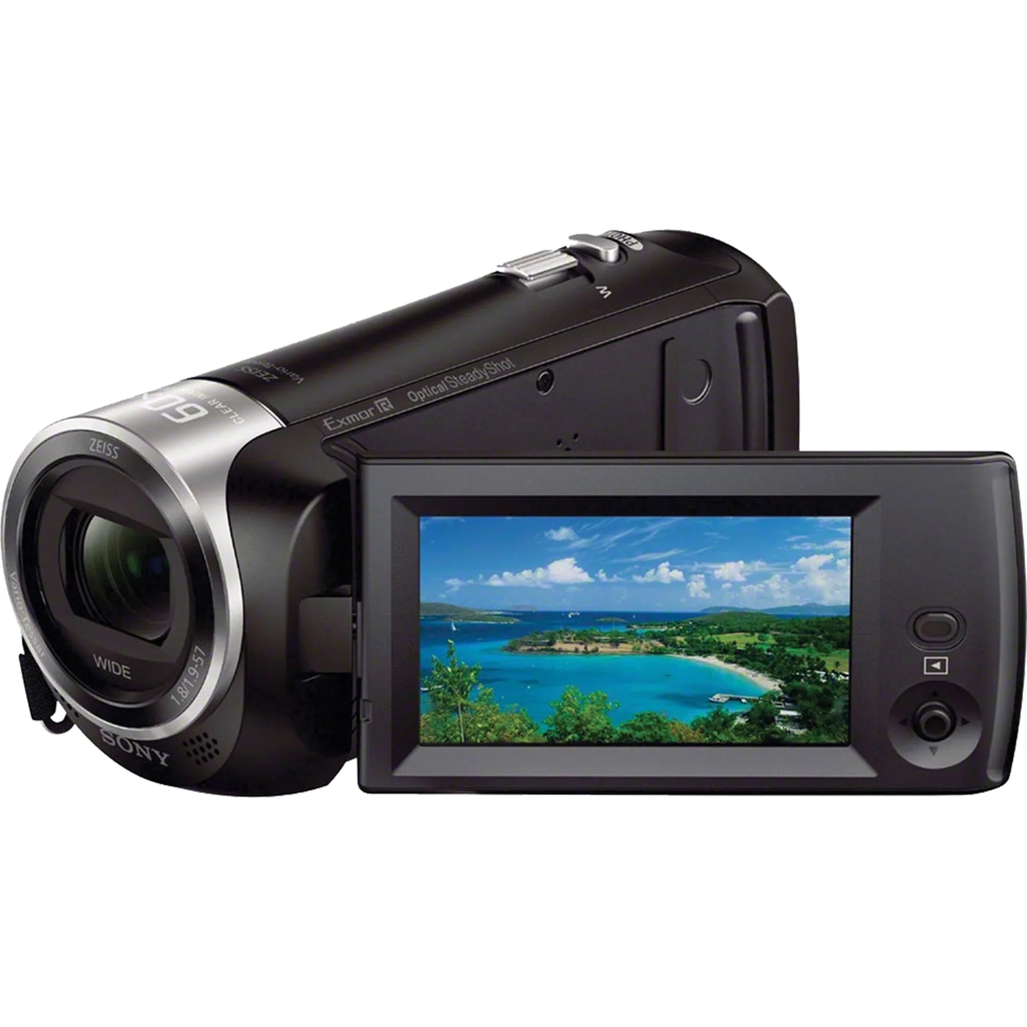 Sizeony HDR-CX405 HD Handycam Camcorder Video Recording with Tripod + Cleaning Pen + ZeeTech Accessory Bundle