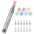 Wireless Beauty Pen Professional Multi-Function Electric Pen for Sizekin Care with 12 Pcs Replacements