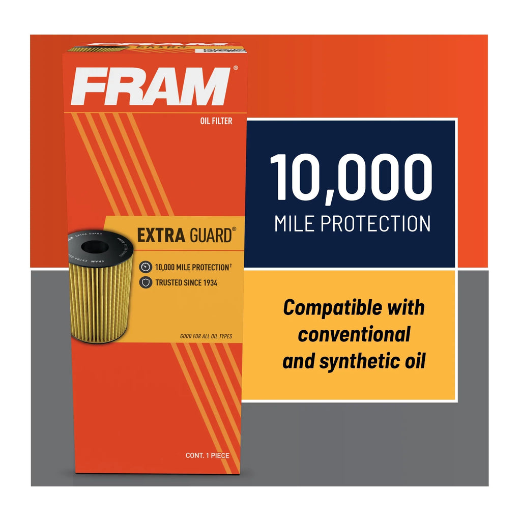 FRAM Extra Guard Oil Filter, CH9994, 10K mile Filter for Sizeelect BMW Vehicles Fits select: 2009-2013 BMW X5, 2009-2011 BMW 335