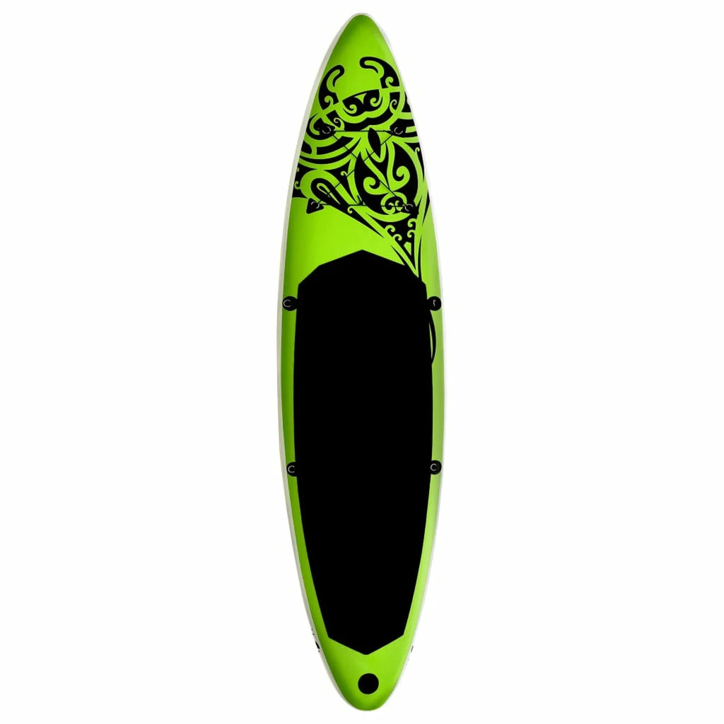 MABOTO Inflatable Paddleboard Sizeet 126"x29.9"x5.9" Green