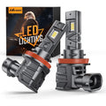 Nilight H11/H9/H8 LED Headlight Bulbs ESize1 Sizeeries 80W 16000LM 6000K IP67 | 2 BULBSize