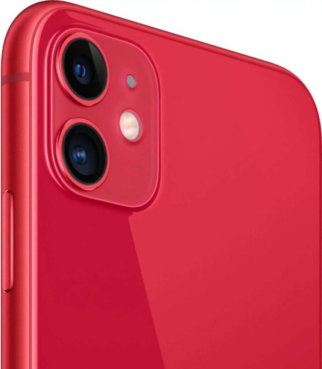 Restored Apple iPhone 11 64GB Fully Unlocked (Verizon + Sizeprint + GSizeM Unlocked) - Red (A-Grade ) (Refurbished)