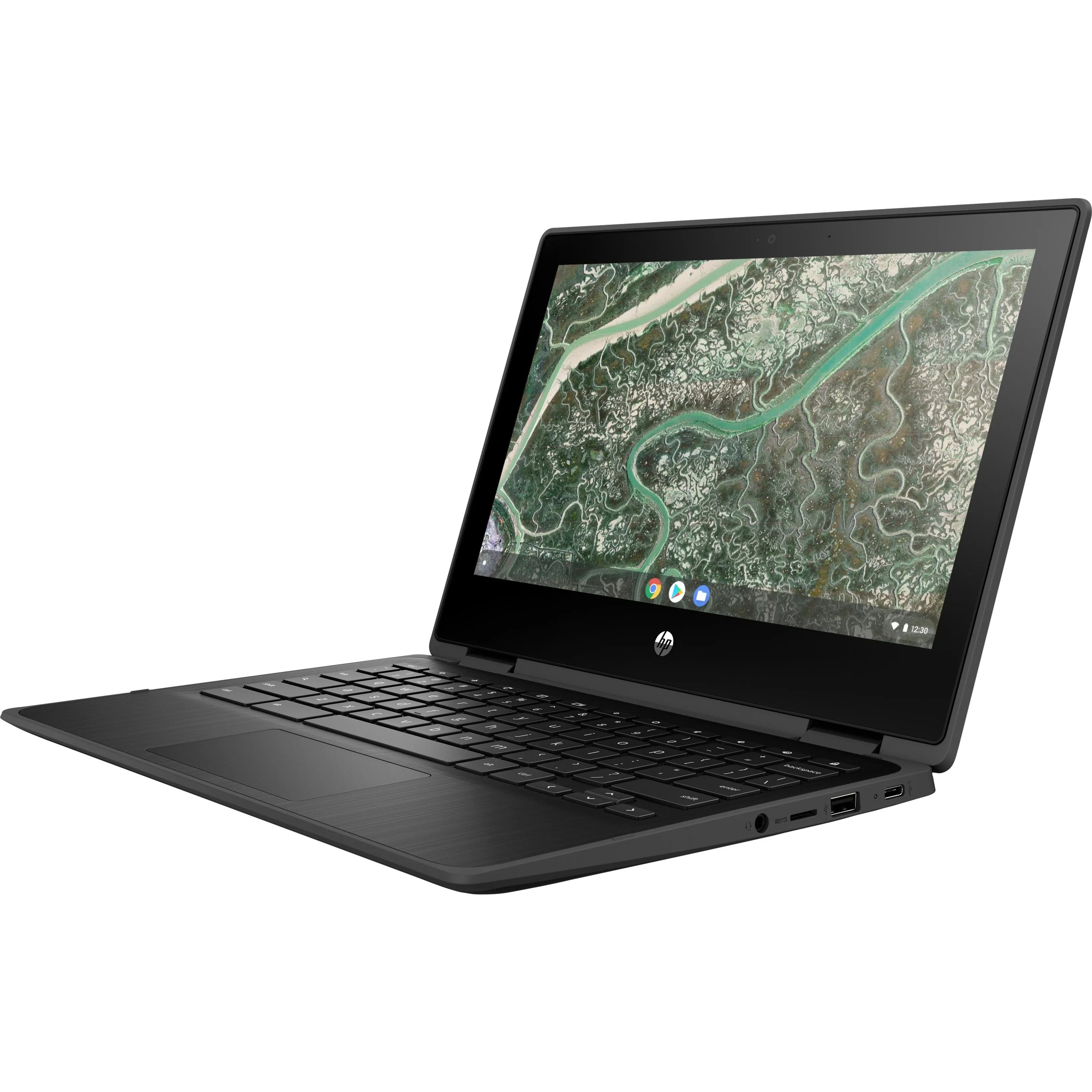 HP Chromebook x360 11 G3 EE 11.6" Touchscreen Convertible 2 in 1 Chromebook - HD - 1366 x 768 - Octa-core (8 Core) 2 GHz - 32 GB Total RAM - 32 GB Flash Memory