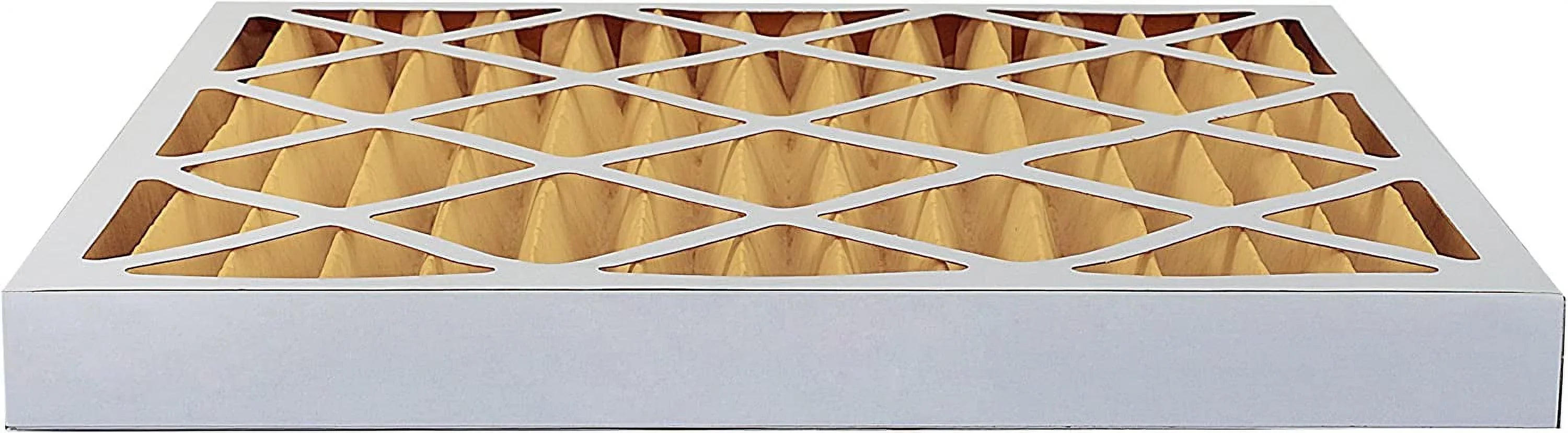 Filterbuy 20x20x2 MERV 11 Pleated HVAC AC Furnace Air Filters (2-Pack)