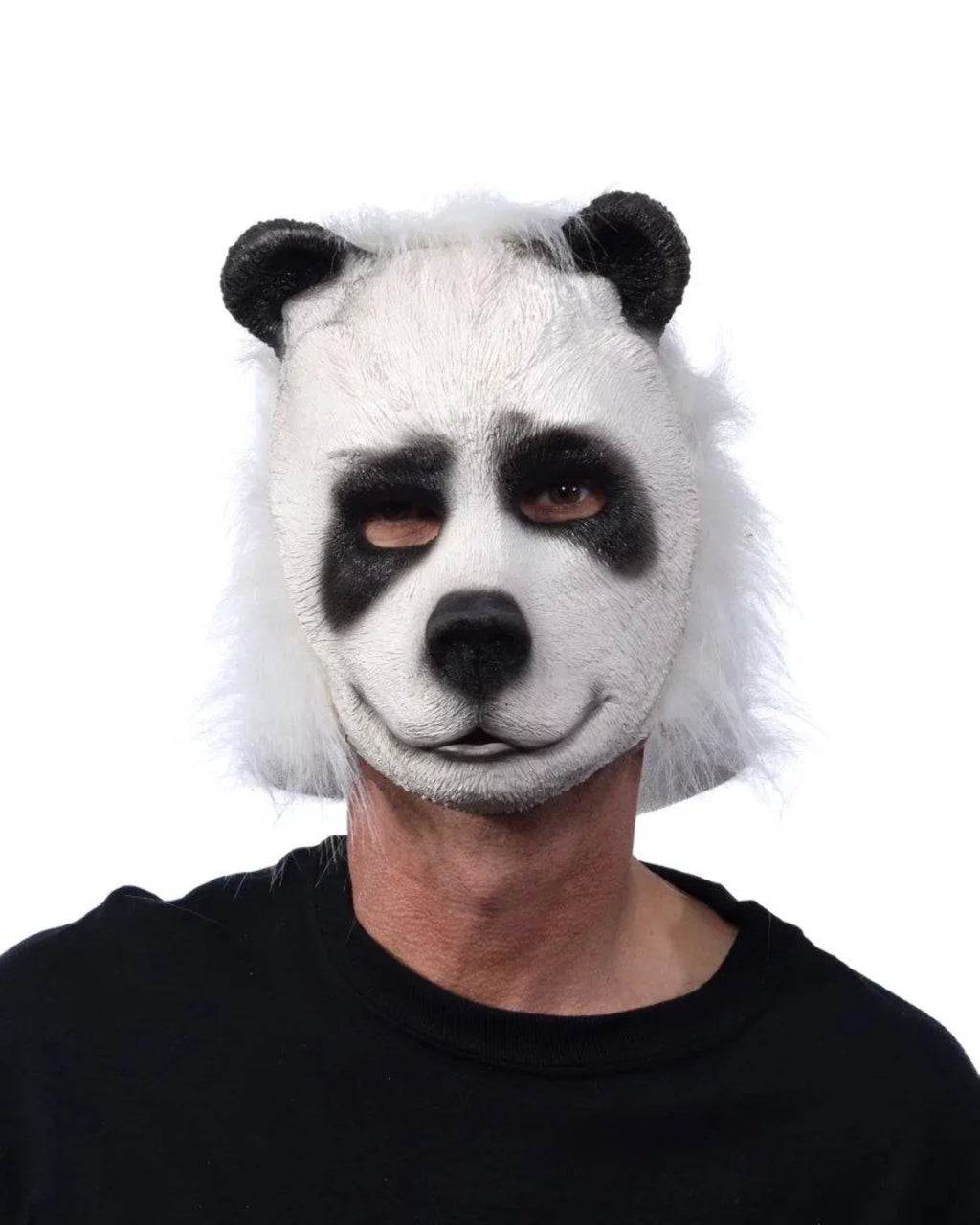 Panda Bear, Cute Black and Ivory Bear Mask