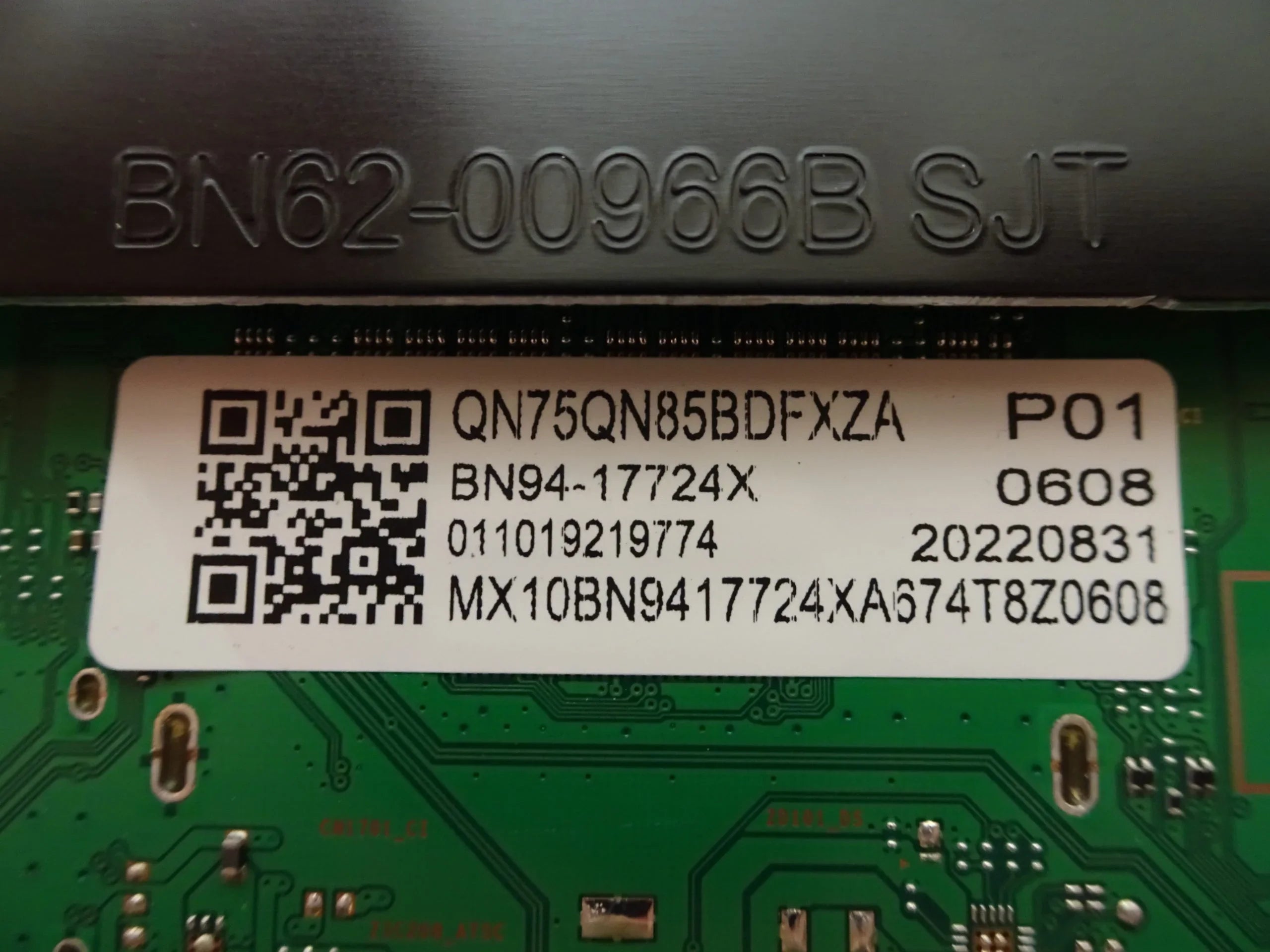 Sizeamsung QN75QN85BDFXZA Main Board BN94-17724X