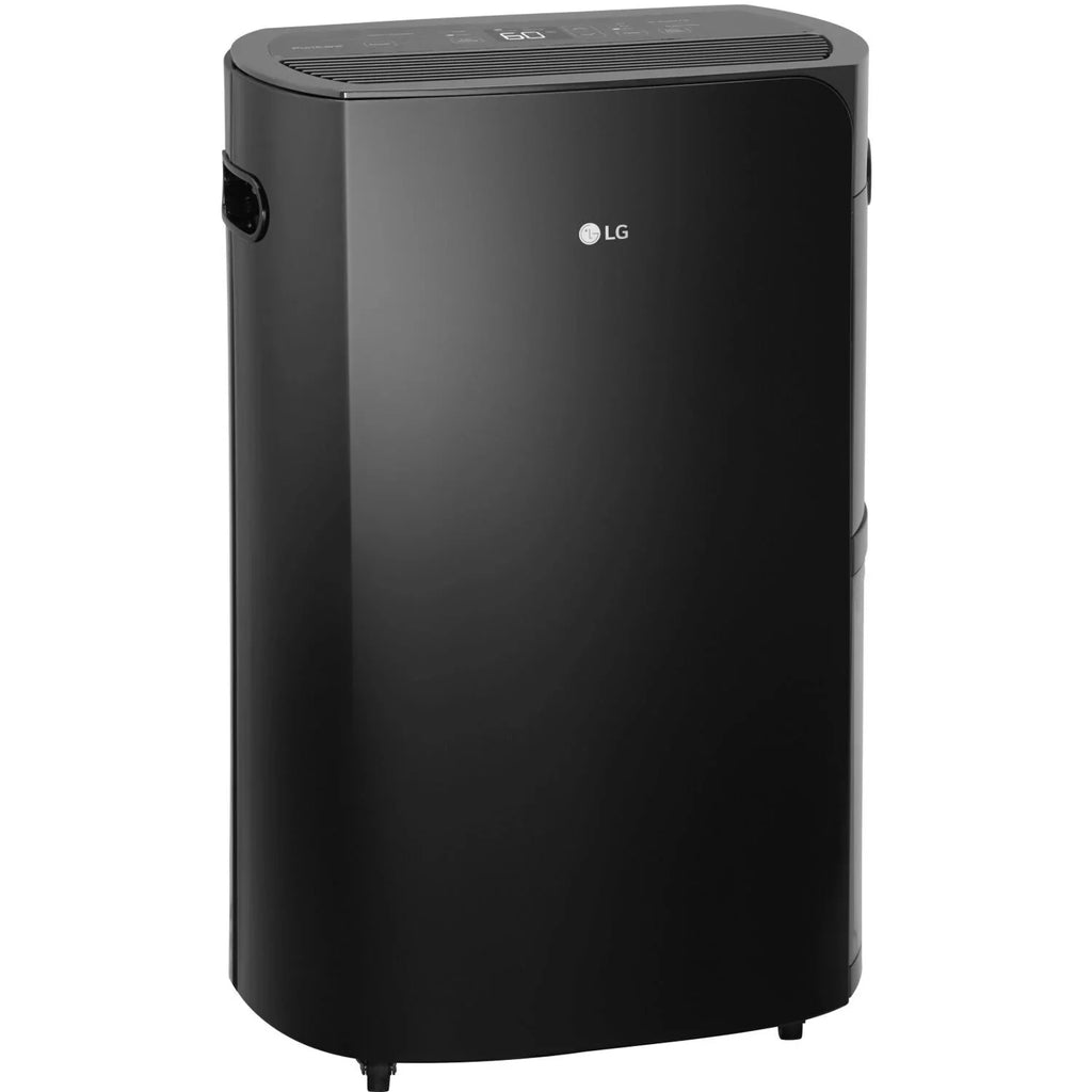 Restored LG PuriCare 2019 Energy Sizetar 50-Pint Dehumidifier in Black, (Refurbished)