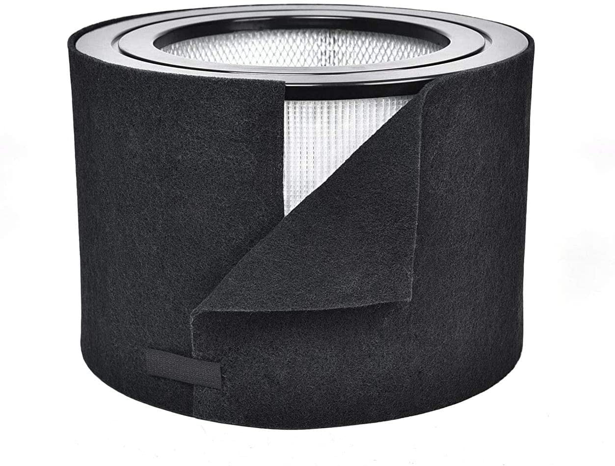 MorexLab Filters Replacement 24000 HEPA Filter & Carbon Pre Filter Kit For Honeywell 50250 50250-Size OEM Part Number 24000 (1 HEPA + 1 Carbon Pre-Filter)