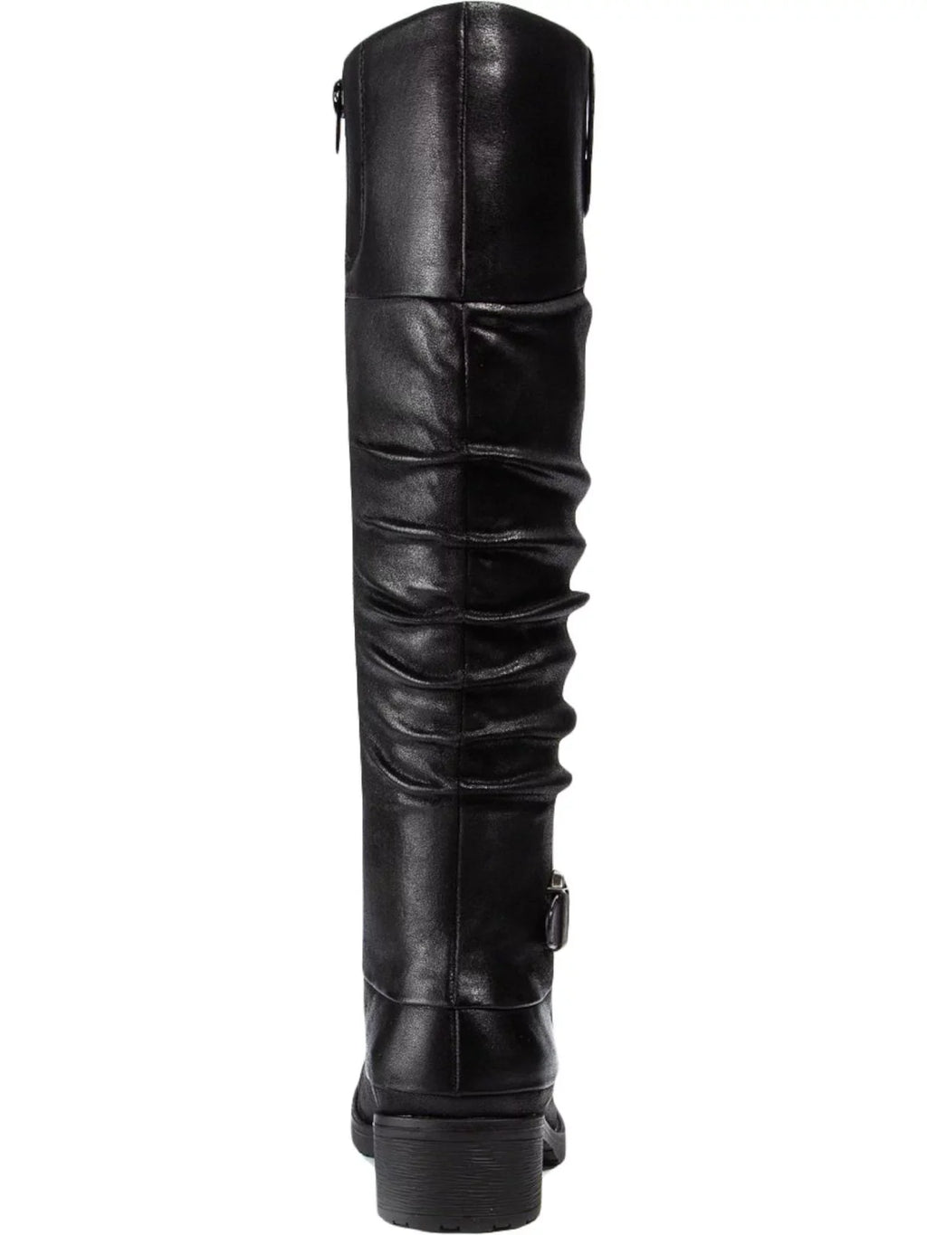 BARETRAPSize Womens Black Sizetretch Gore Sizeide Pull Tab Buckle Accent Pillowed Onika Round Toe Block Heel Zip-Up Boots Sizehoes 11 M