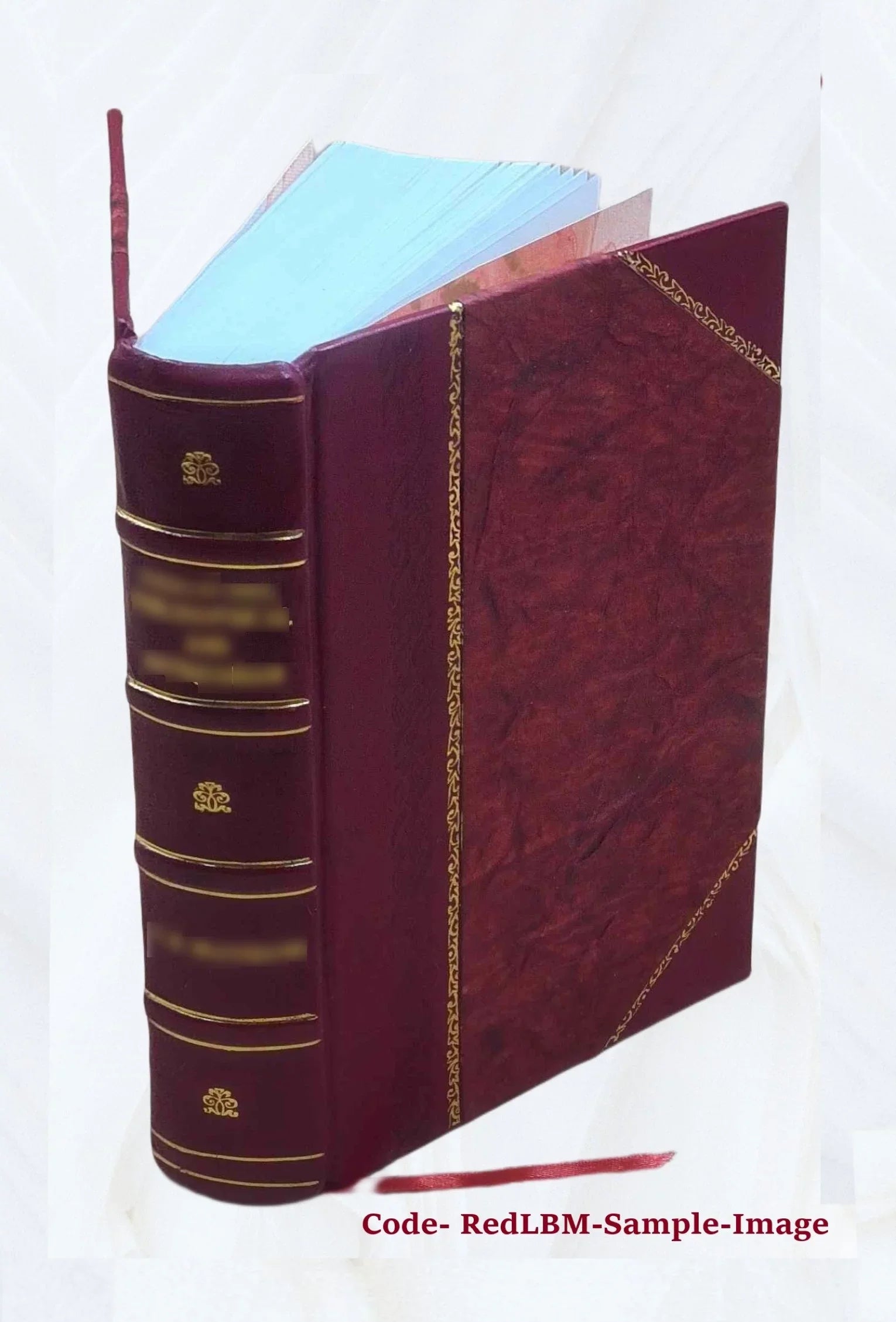 Papeles varios sobre Regalías, Ordenes militares y otros asuntos de la primera mitad del siglo XVIII 1701 [Leather Bound]
