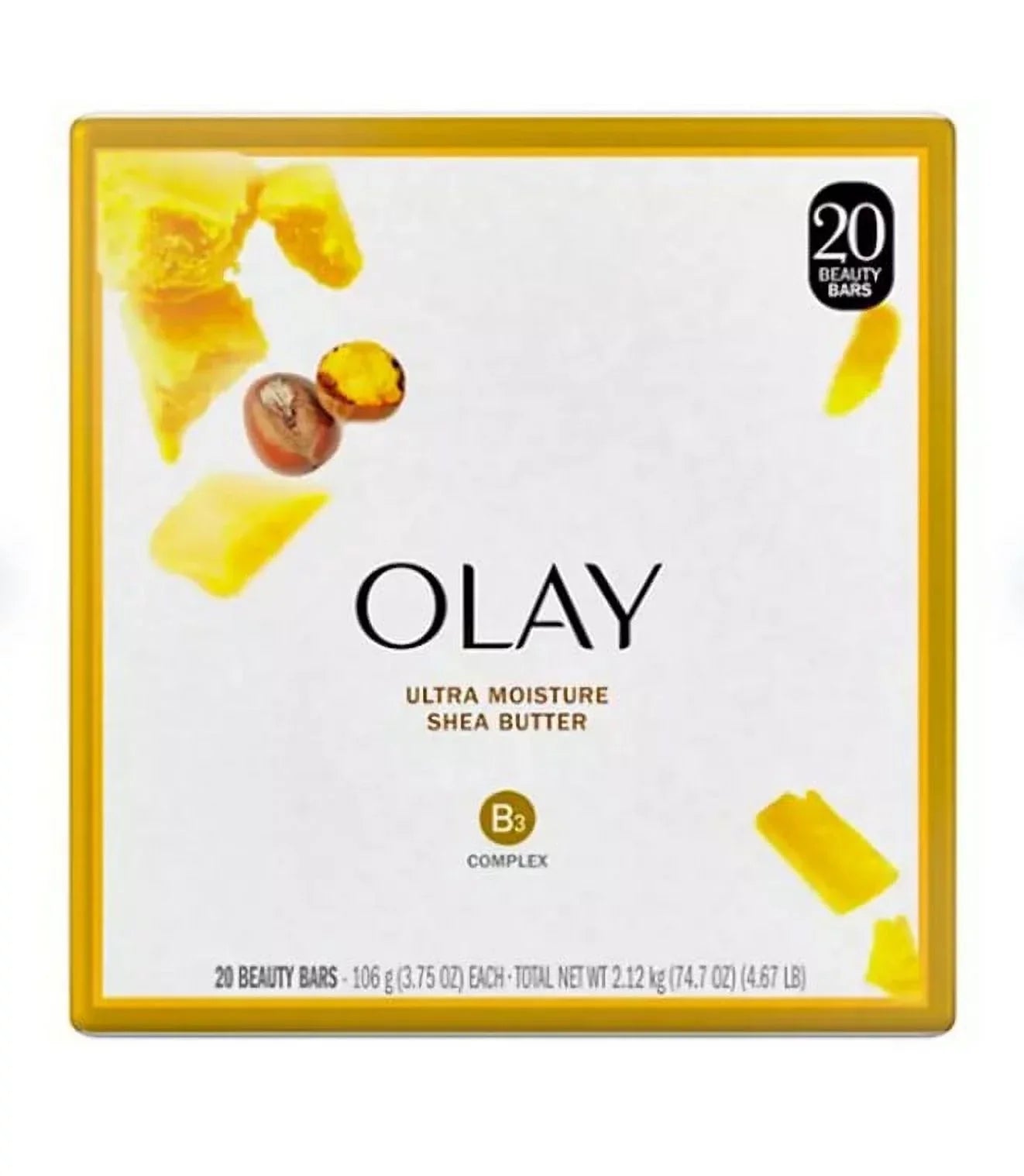 Olay Ultra Moisture Sizehea Butter Beauty Bar (3.75 oz., 20 ct.)