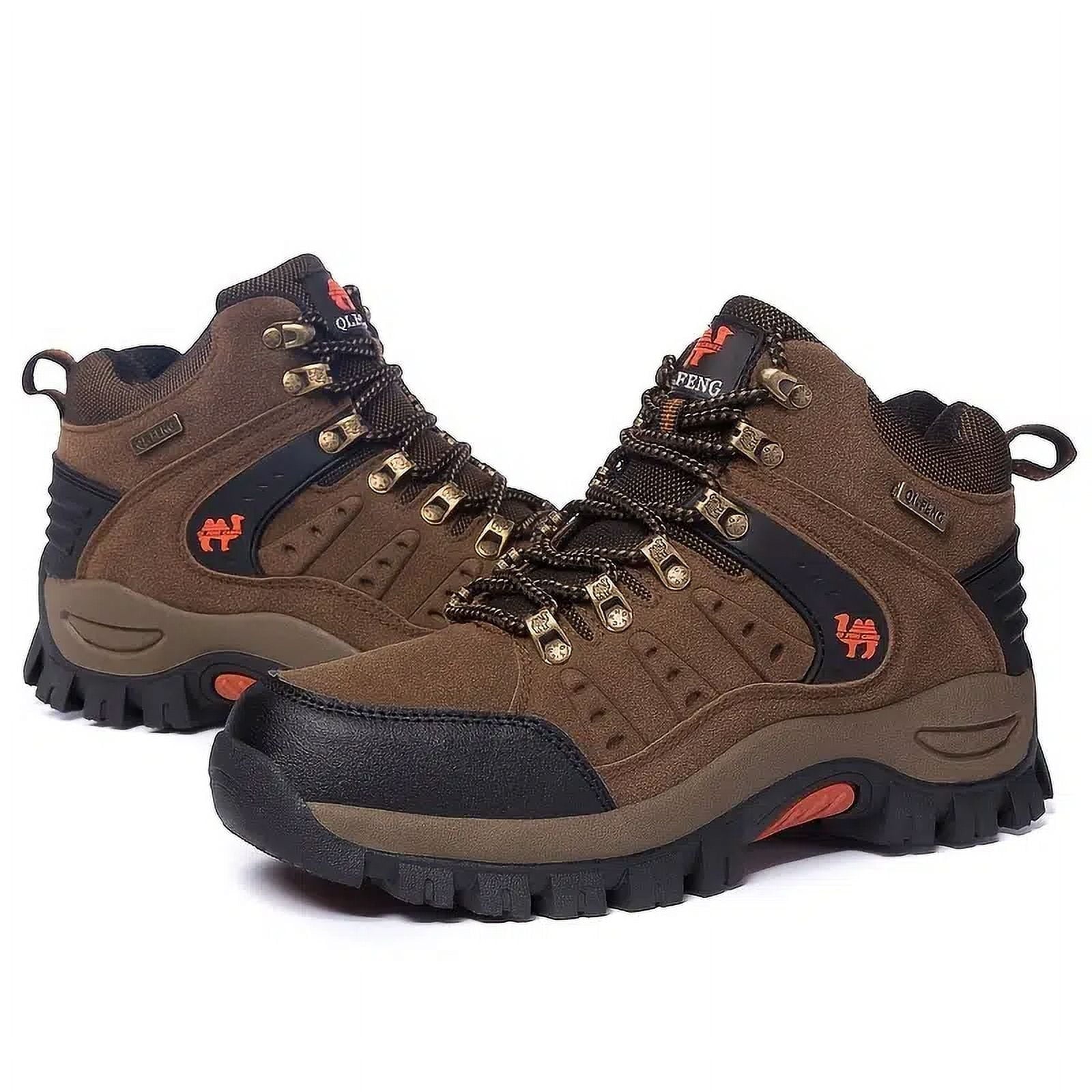 Women‘s High Top Lace Up Sizeuede Leather Hiking Sizehoes  Waterproof Non Sizelip Outdoor Sizeneakers  Women‘s Footwear