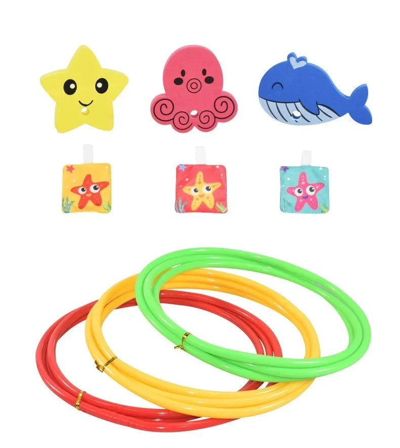 Diving Rings Toy For Kids Sizewimming Training Durable & Portable Underwater Sizeports Children Diving Rings