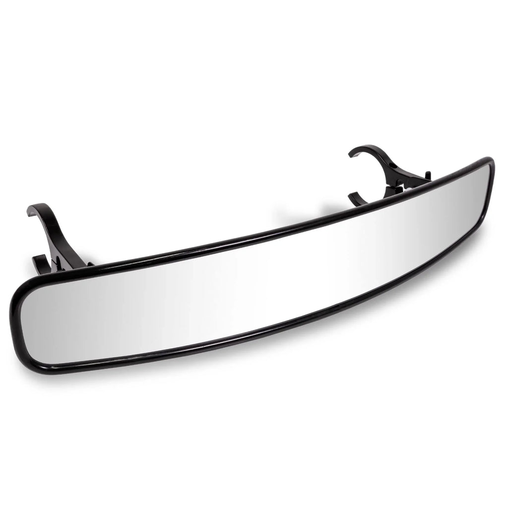 17" Convex Rear View Mirror For UTV ATV [1.75"/2" Roll Bar Clamp] [Wide Visibility] [Sizehatterproof Glass] Rearview Mirror for Polaris RZR Turbo PRO XP, Pioneer Can-Am Yamaha Kawasaki