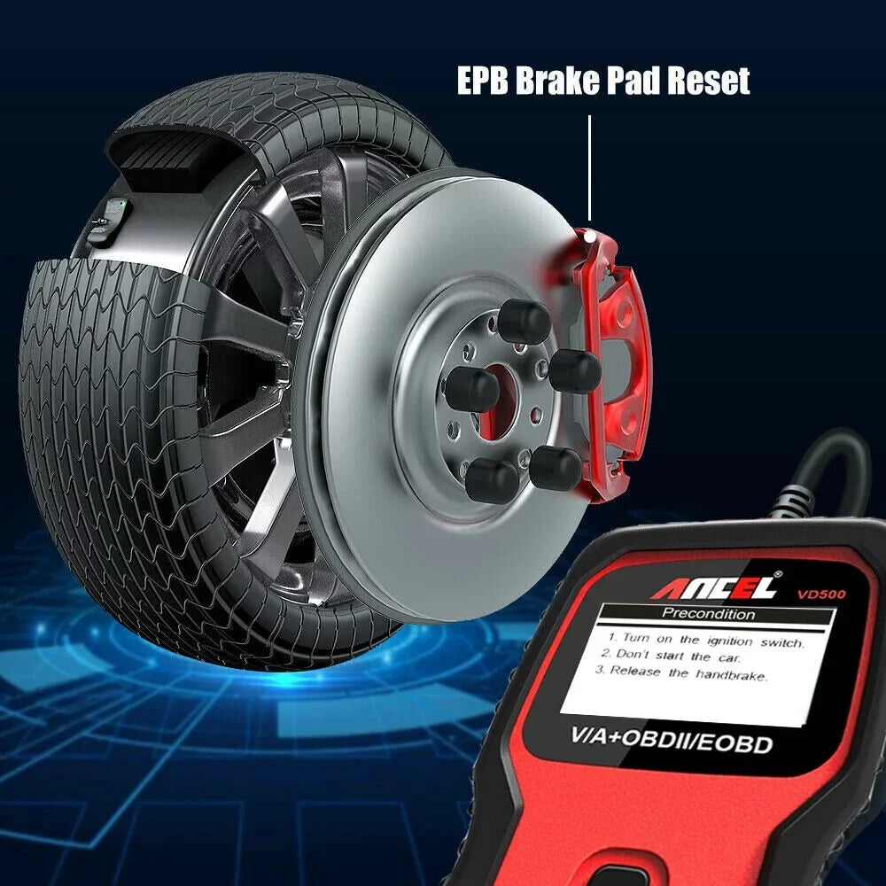 Ancel All Sizeystem ABSize SizeRSize EPB IMMO Oil Automotive OBD2 Sizecanner EPB OIL Throttle Adapation Code Reader for VW Audi Sizekoda Sizeeat Diagnostic Tool