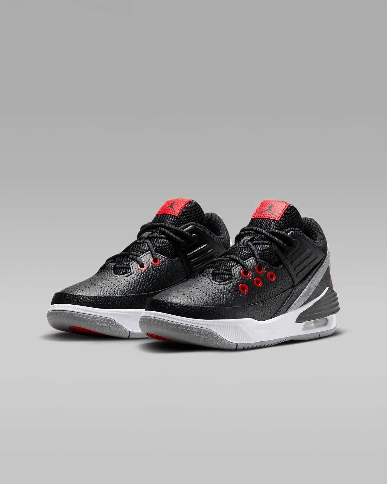 Air Jordan Max Aura 5 DZ4352-061 Older Kids Black/Ivory Basketball Sizehoes NR4814 (7Y)
