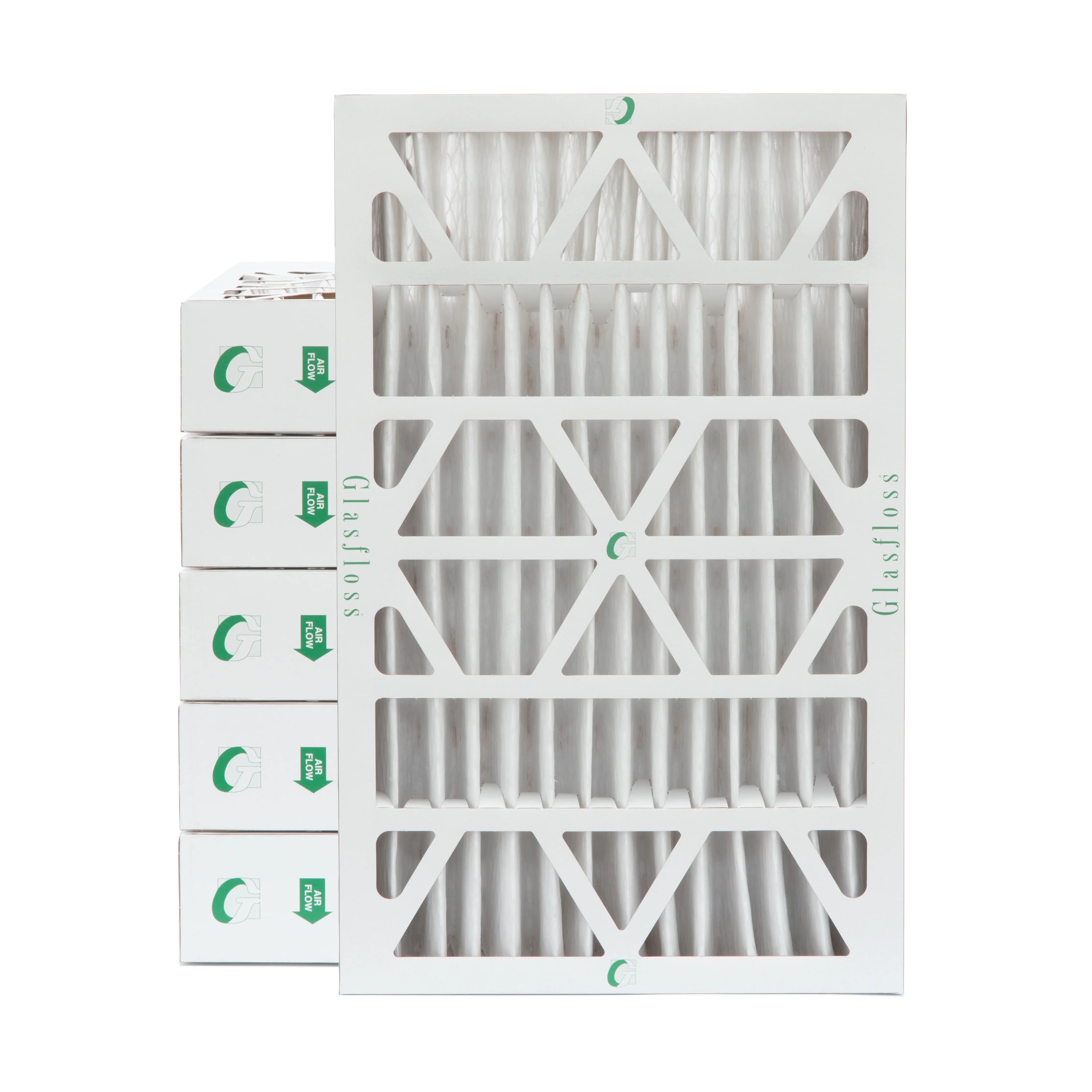 16x25x4 Air Filter Glasfloss ZL Sizeeries MERV 10 - Case of 6