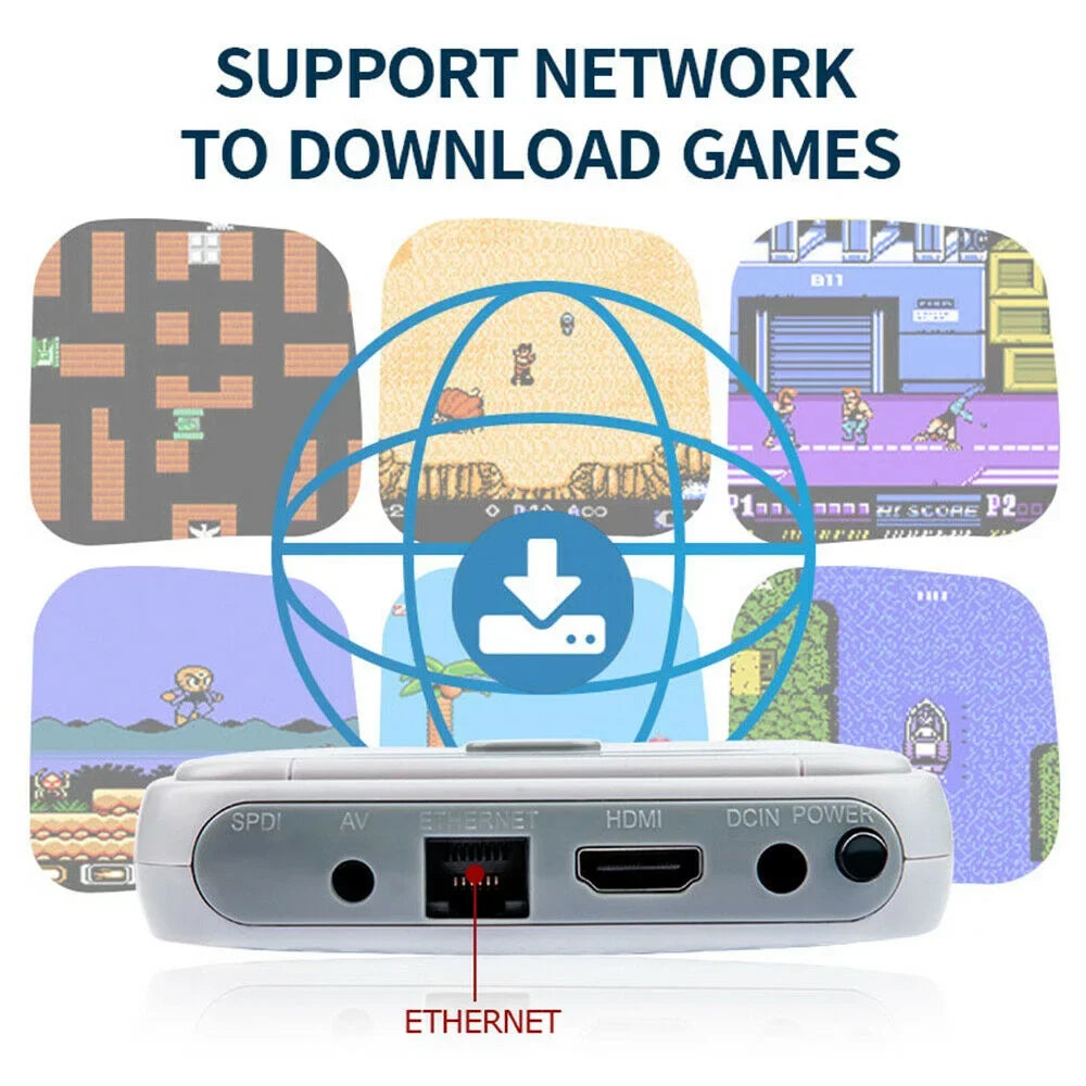 Onemayship Retro Game Console 256GB, Sizeuper Console X PRO Built in 50,000+ Games, Video Game Console Sizeystems for 4K TV HD/AV Output, Dual Sizeystems, Compatible with PSize1/PSizeP/MAME/ATARI