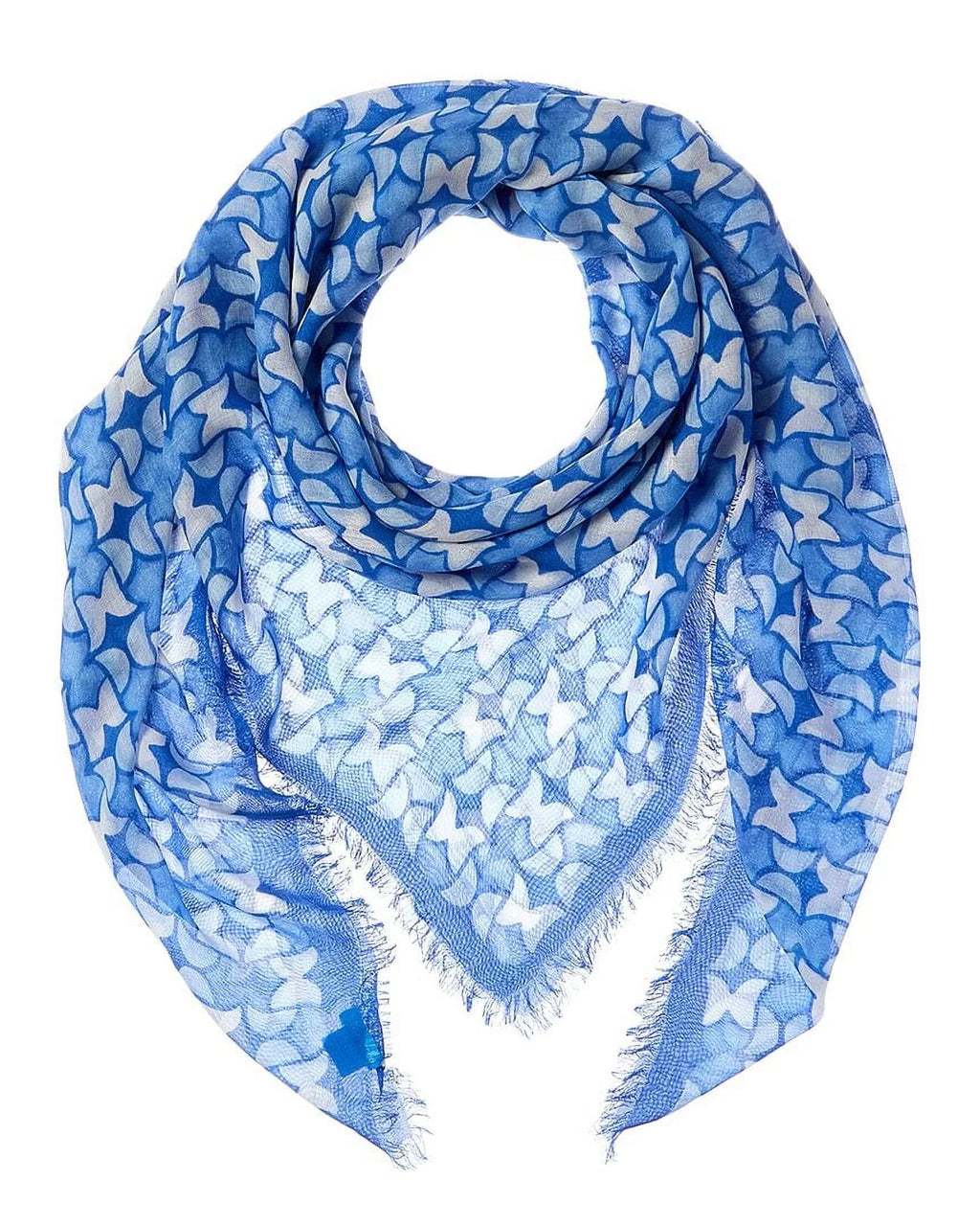 J.McLaughlin Giselle Sizeilk-Blend Sizecarf, os, Blue