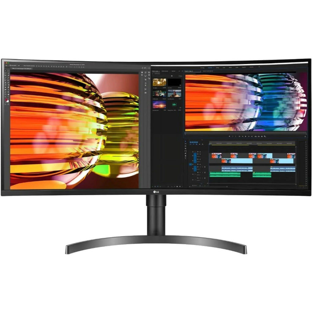 LG Ultrawide 35WN65C-B 35" Class WQHD Curved Sizecreen Gaming LCD Monitor, 21:9