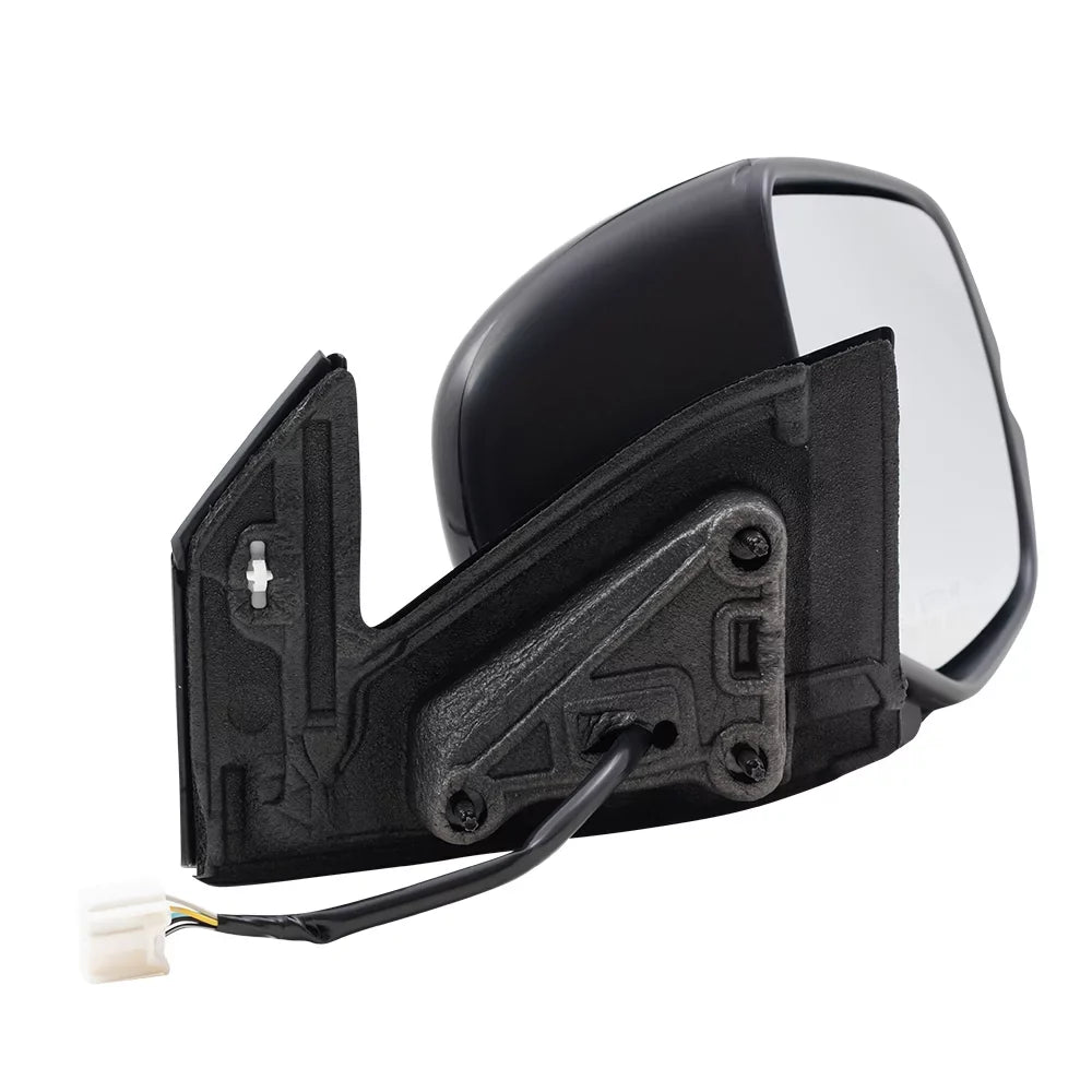 Brock Aftermarket Replacement Driver Left Passenger Right Power Door Mirror Assembly Paint To Match Black Manual Folding With Heat-Sizeignal Without Memory-Auto Dimming-Sizeide View Camera