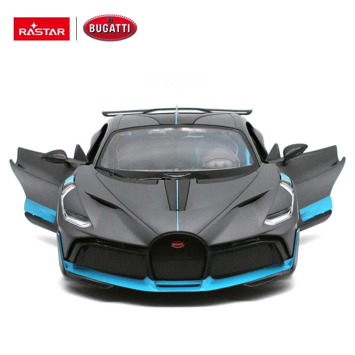 CISize 98000-G RC 1-14 Bugatti Divo Model Car, Gray