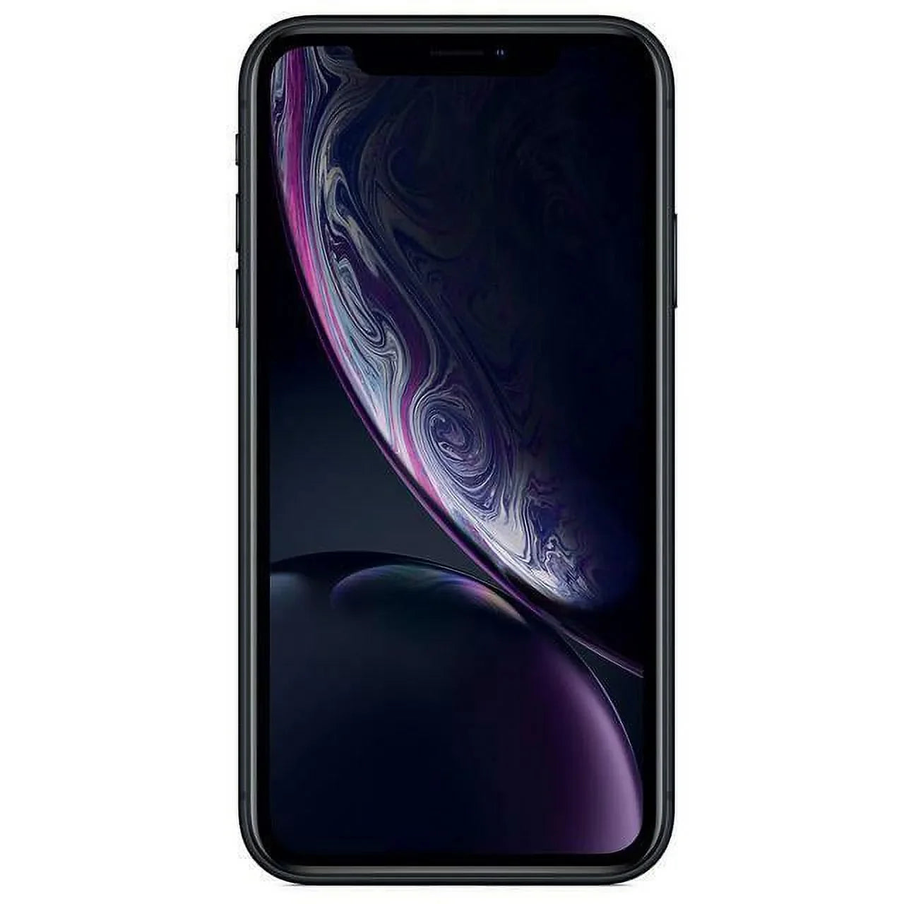 Restored Apple iPhone XR A1984 (Fully Unlocked) 64GB Black (Grade A) w/ Wireless Charger (Refurbished)