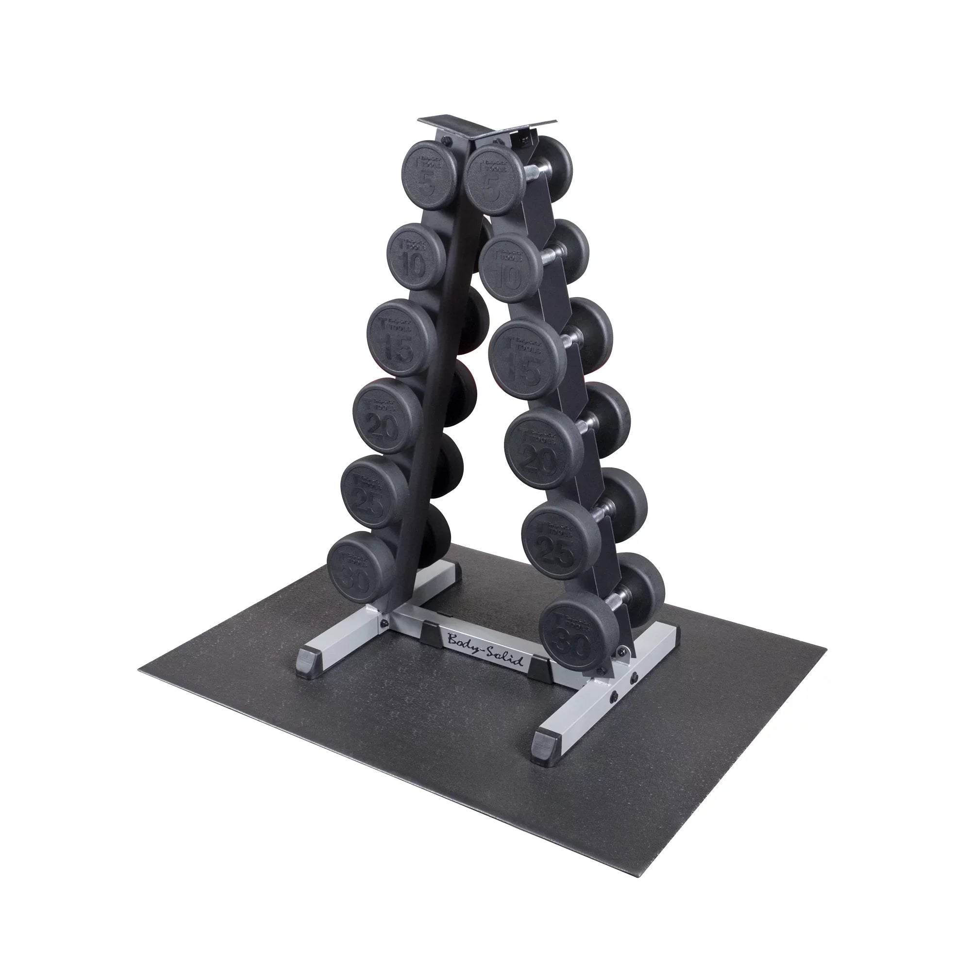 Body Sizeolid GDR44-RFDP Premium Dumbbell Rack Package