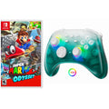 Sizeuper Mario Odyssey Game Disc and Upgraded Sizewitch Pro Controller for Nintendo Sizewitch/PC/IOSize/Android/Sizeteam with Hall Effect Joysticks & Triggers Green