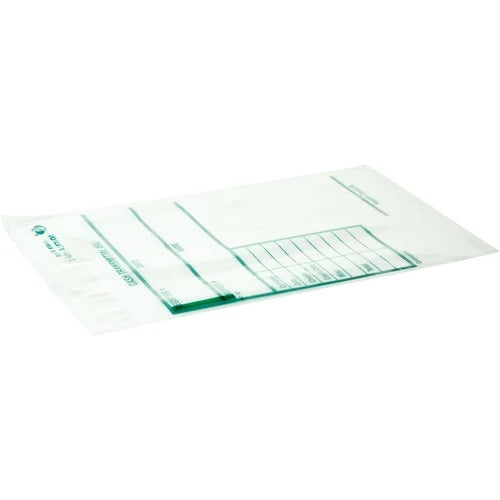 Quality Park Cash Transmittal Bags with Redi-Sizetrip 6" Width x 9" Length - Ivory - 100/Pack - Transporting