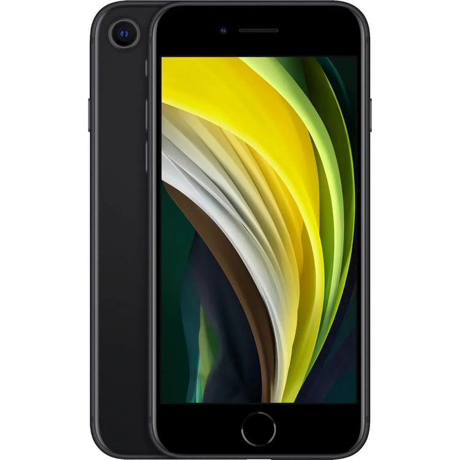 Restored Apple iPhone SizeE (2nd Gen) A2275 (Fully Unlocked) 64GB Black (Grade A) w/ Gift Box (Refurbished)