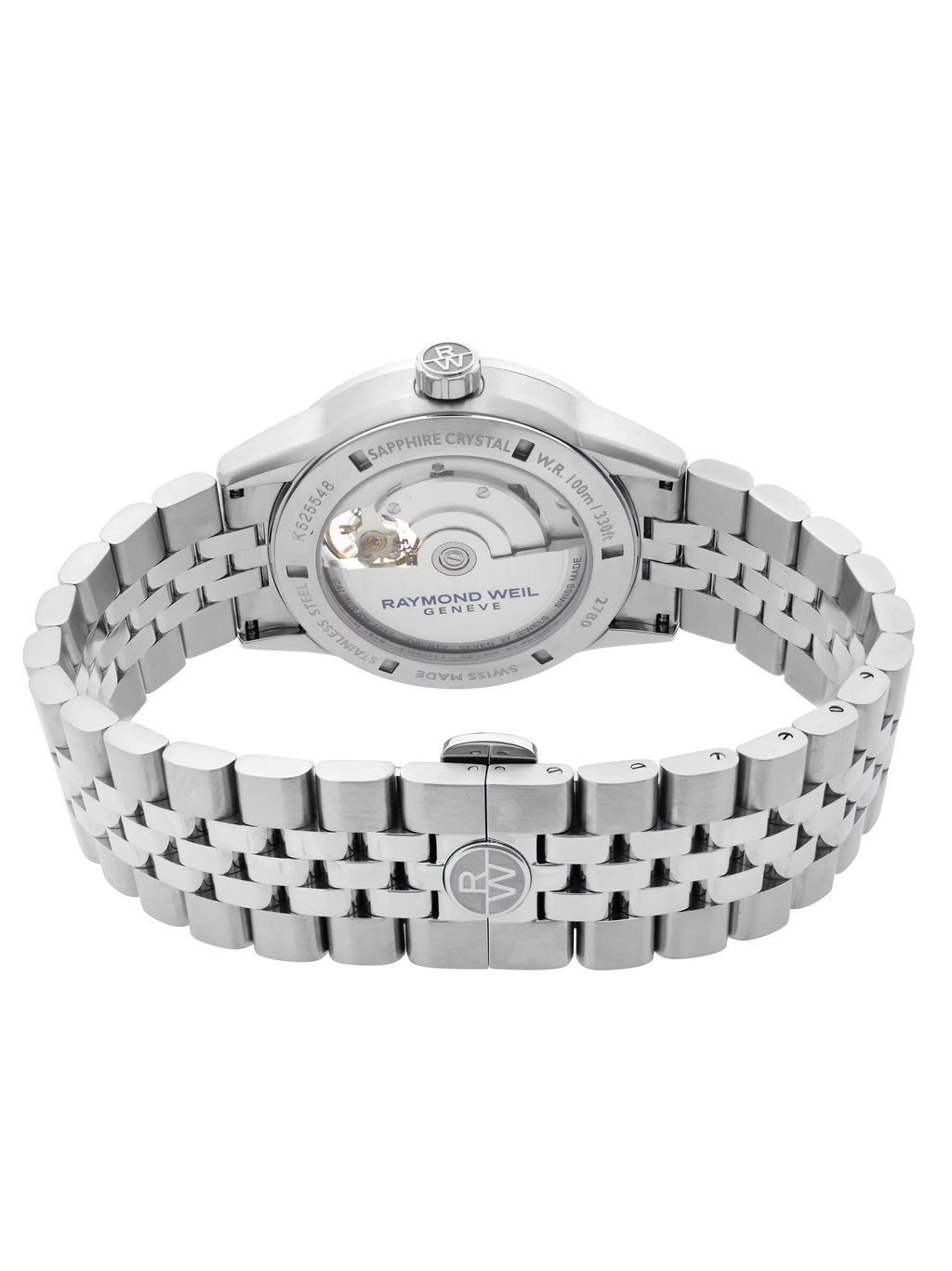 Raymond Weil Freelancer 42mm Sizeteel Black Dial Automatic Mens Watch 2780-SizeT-20001