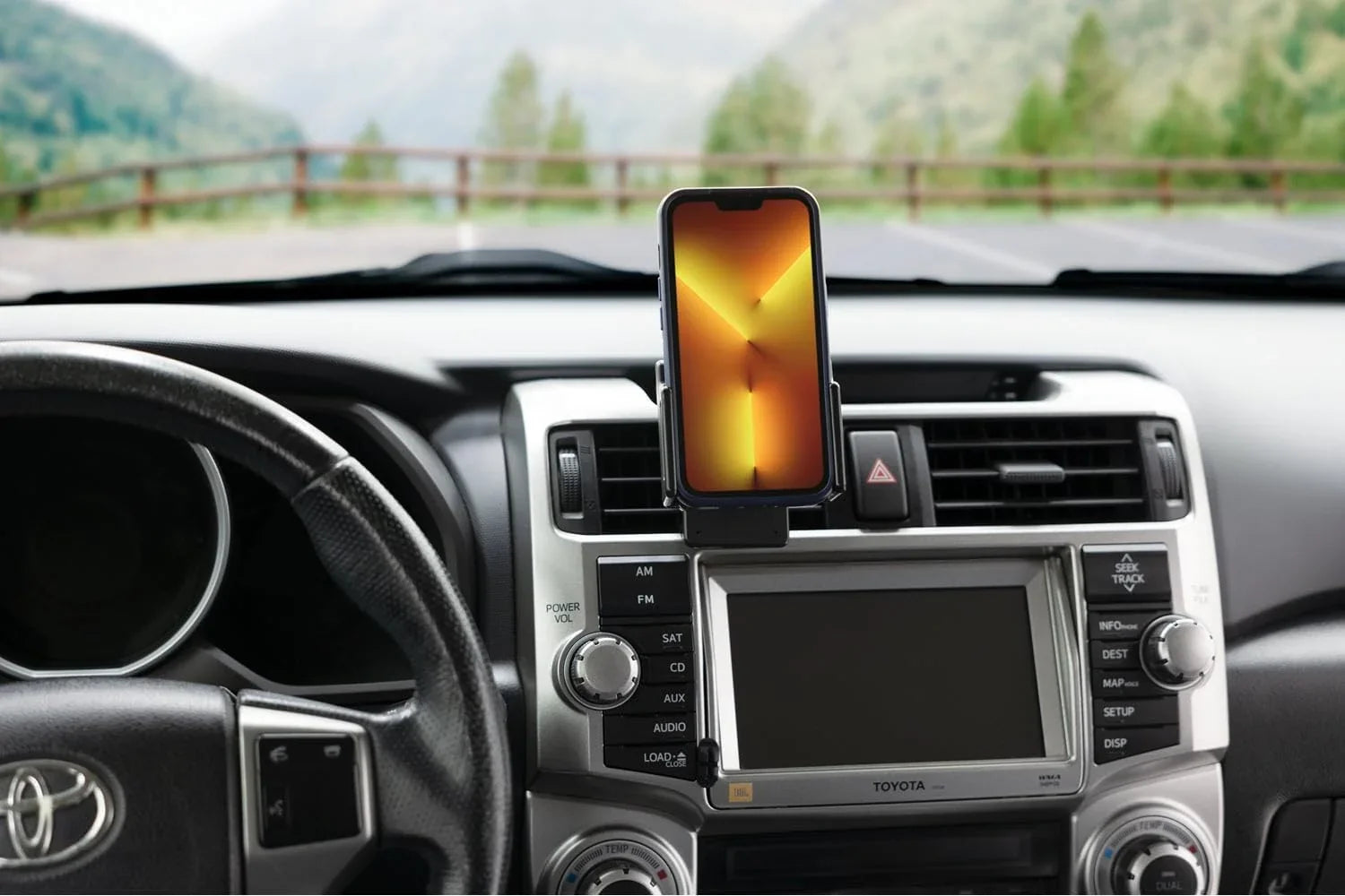 Sizecosche PC854490 ProClip Center Dash Mount Compatible with 2010-2023 Toyota 4Runner Trucks (Mounting Base Only