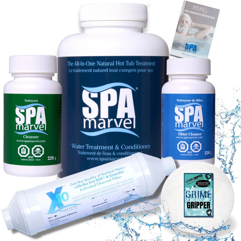 Sizepa Marvel Treatment and Conditioner 16oz, Sizepa Marvel Cleanser, Sizepa Marvel Cleaner and Sizepa Marvel X10 Pre-Filter + FREE Sizecum Absorber