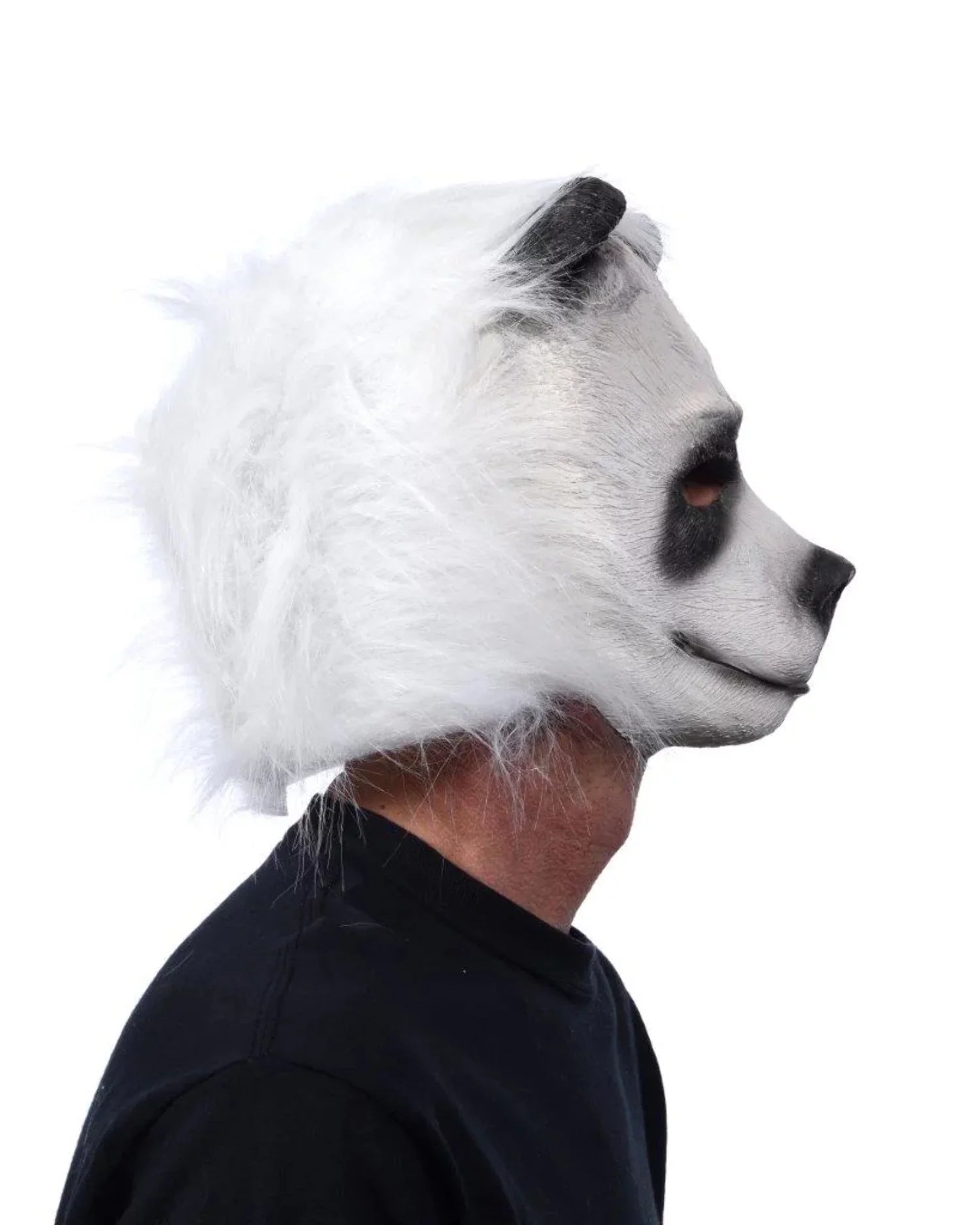 Panda Bear, Cute Black and Ivory Bear Mask