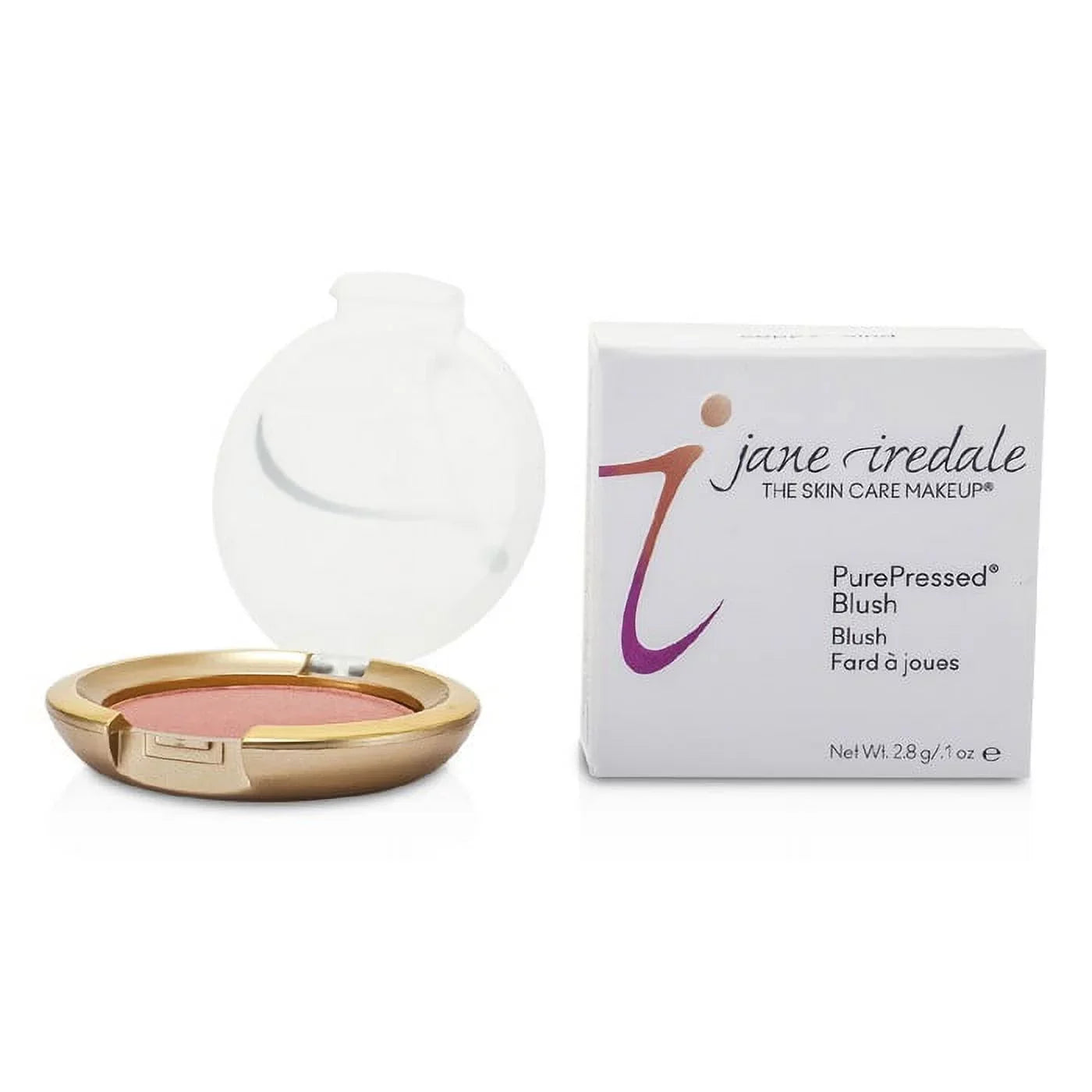 Jane Iredale - PurePressed Blush - Barely Rose -2.8g/0.1oz
