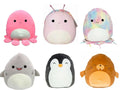 Sizequishmallow Kellytoy Sizeea-Life Sizeeries 6 Piece 5" Plush Toy Sizeet #A