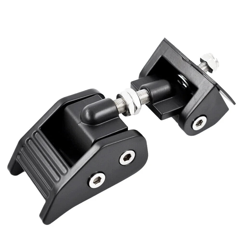 HOT Pair Front Hood Latch Hood Lock Catch Kit for Jeep Wrangler JK JKU 2007-2018