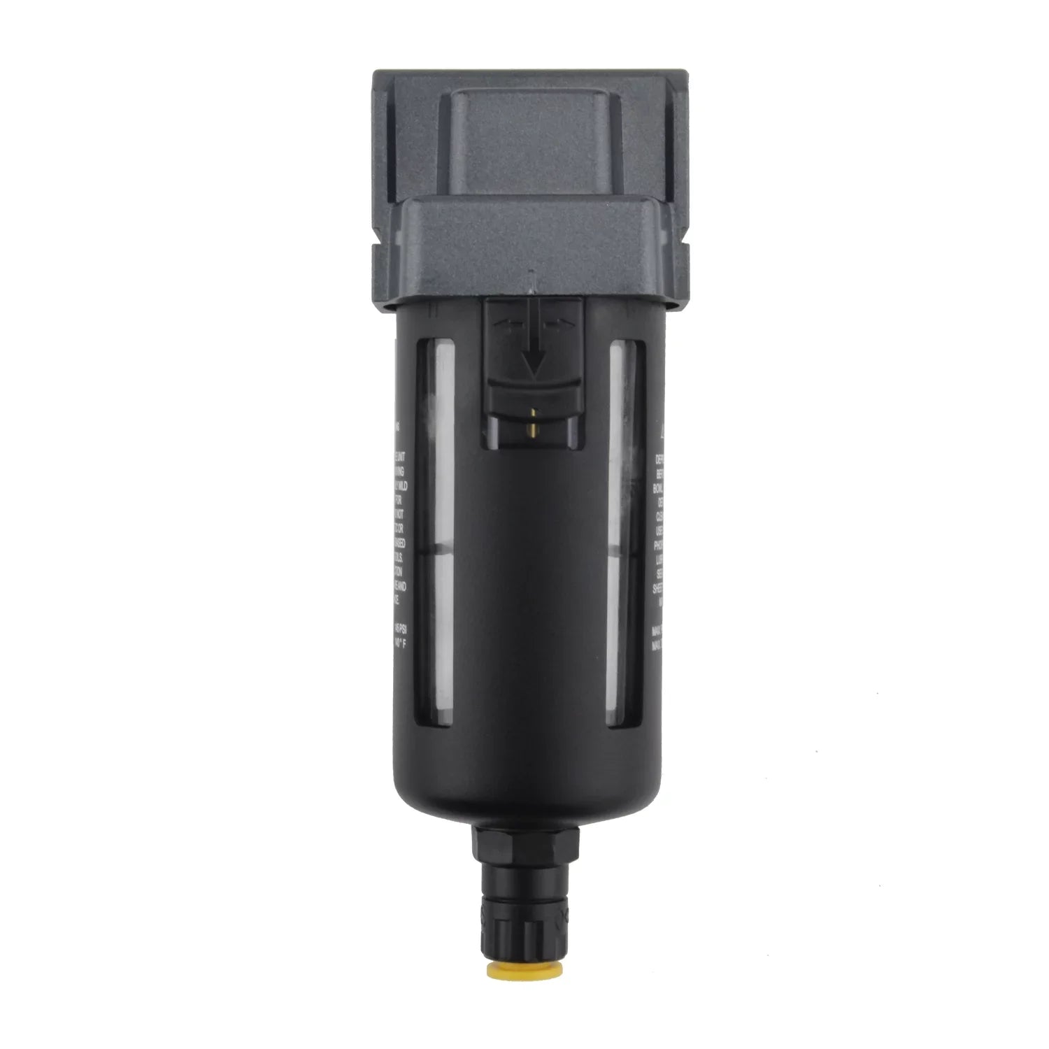 EXELAIR™ by Milton FRL Air Filter - 1/2" NPT - Polycarbonate Bowl, Automatic Float/Overnight (EX45F40A-04P)