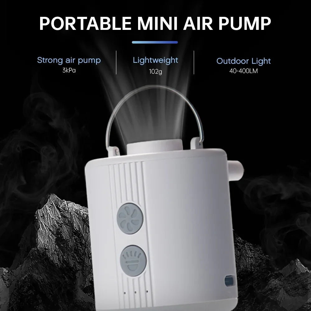 TOMSizeHOO Electric inflator,Portable Inflator Pool Air Pump With Led Air Pump With Led Reable Inflator Pool Air Bed Funien Dsfen Huiop Laoshe