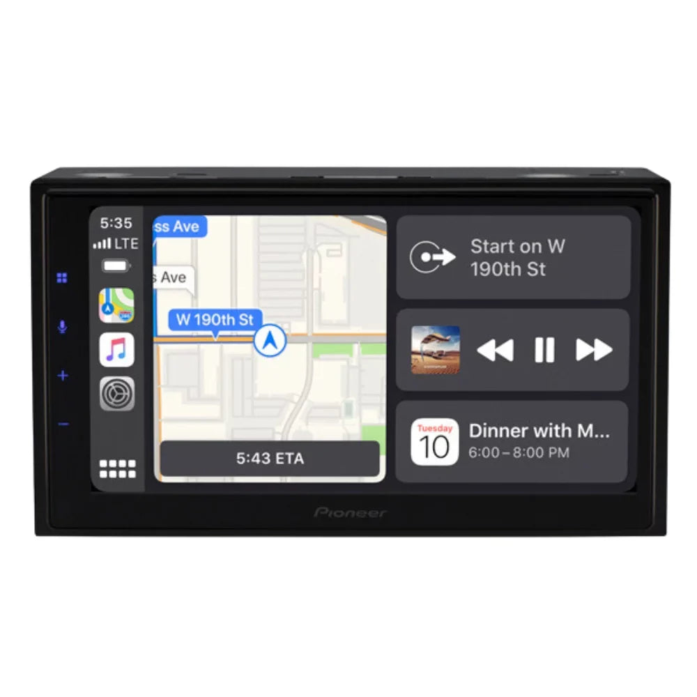 New Pioneer DMH-W4660NEX 6.8" Multimedia Receiver w/ Bluetooth & Bullet Camera