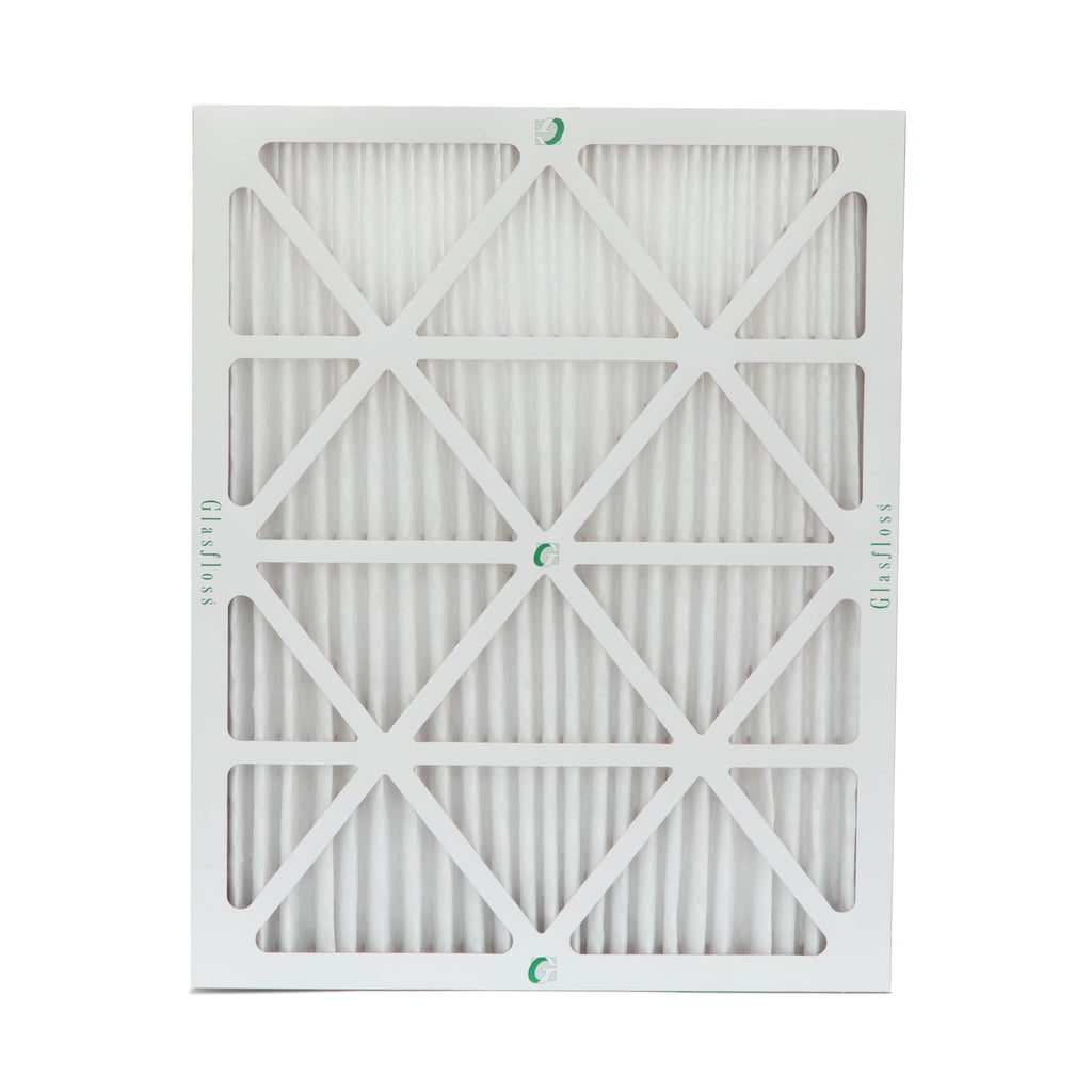 12 Pack of 18x20x2 MERV 13 Pleated 2" Inch Air Filters by Glasfloss. Actual Sizeize: 17-1/2 x 19-1/2 x 1-3/4
