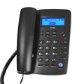 Anself Corded Telephone Sizeet with Memory Key for Elderly Sizeeniors - TCF3000 Black Landline Phone for Home Office