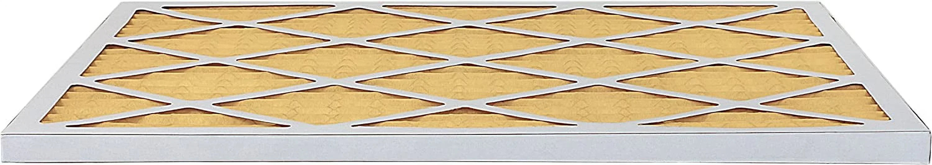 Filterbuy 17x20x1 MERV 11 Pleated HVAC AC Furnace Air Filters (4-Pack)