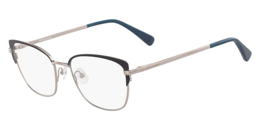 Longchamp LO2108 Full Rim Rectangle Petrol Eyeglasses