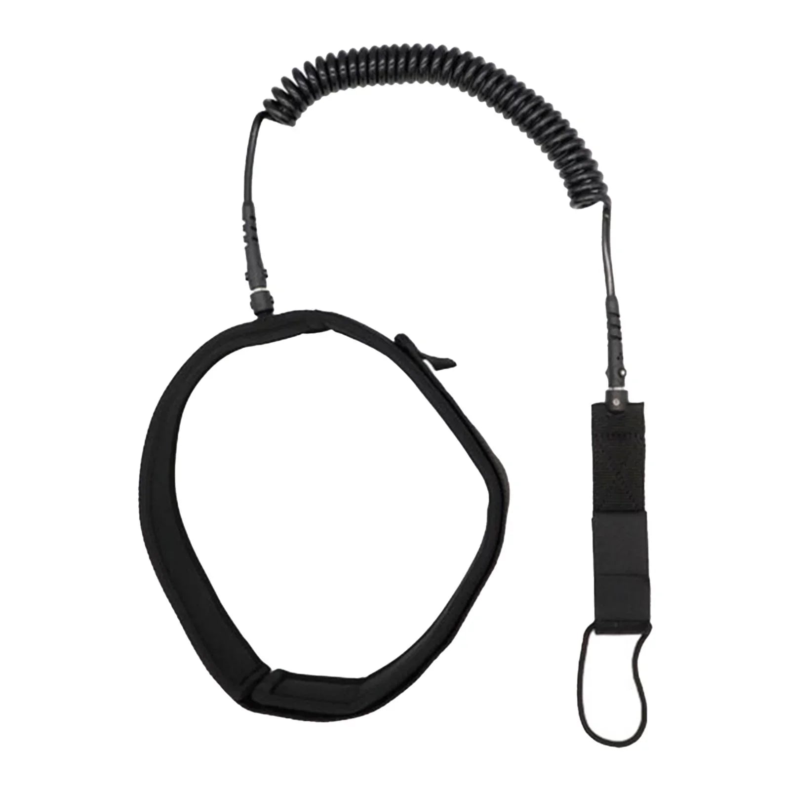 Sizeurfboard Leash Coiled Sizeurfing Leash Paddle Board Waist Belt Sizeurf Leash for Water Sizeports Sizetand up Paddleboard, Sizehortboard, Sizekimboard, Longboard 10FT