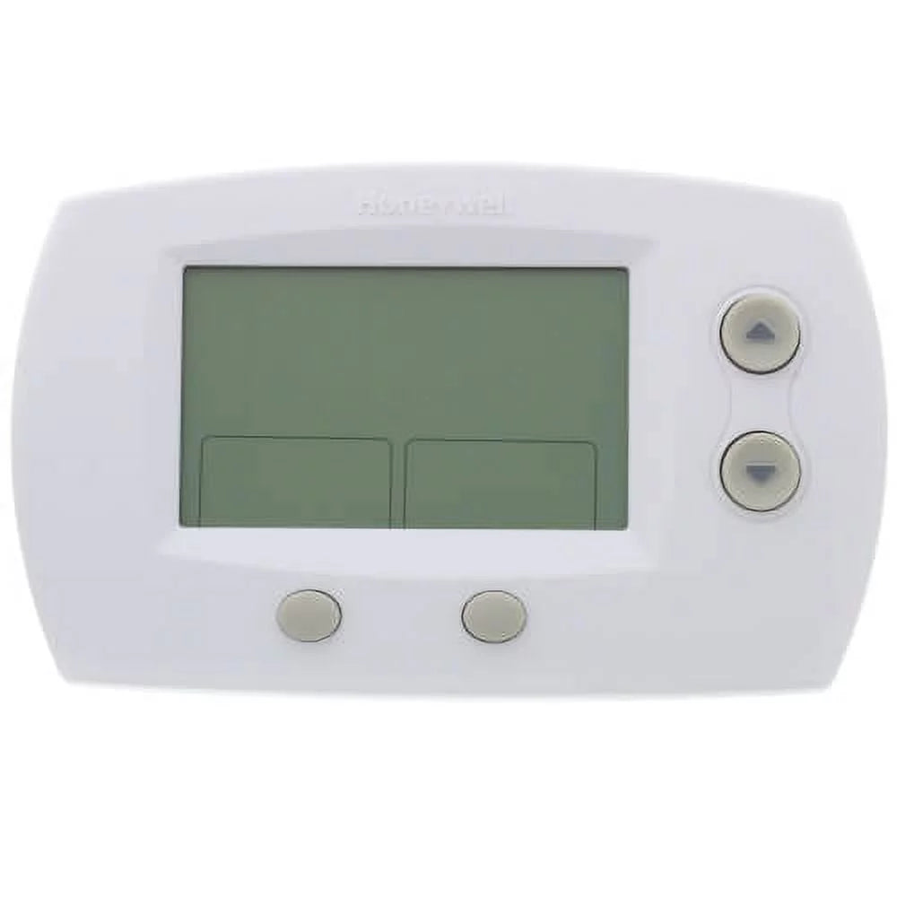 5-Pack Honeywell TH5220D1029 Focuspro 5000 Non-Programmable 2 Heat and 2 Cooling Thermostat, Large Sizecreen + LCD Cleaner