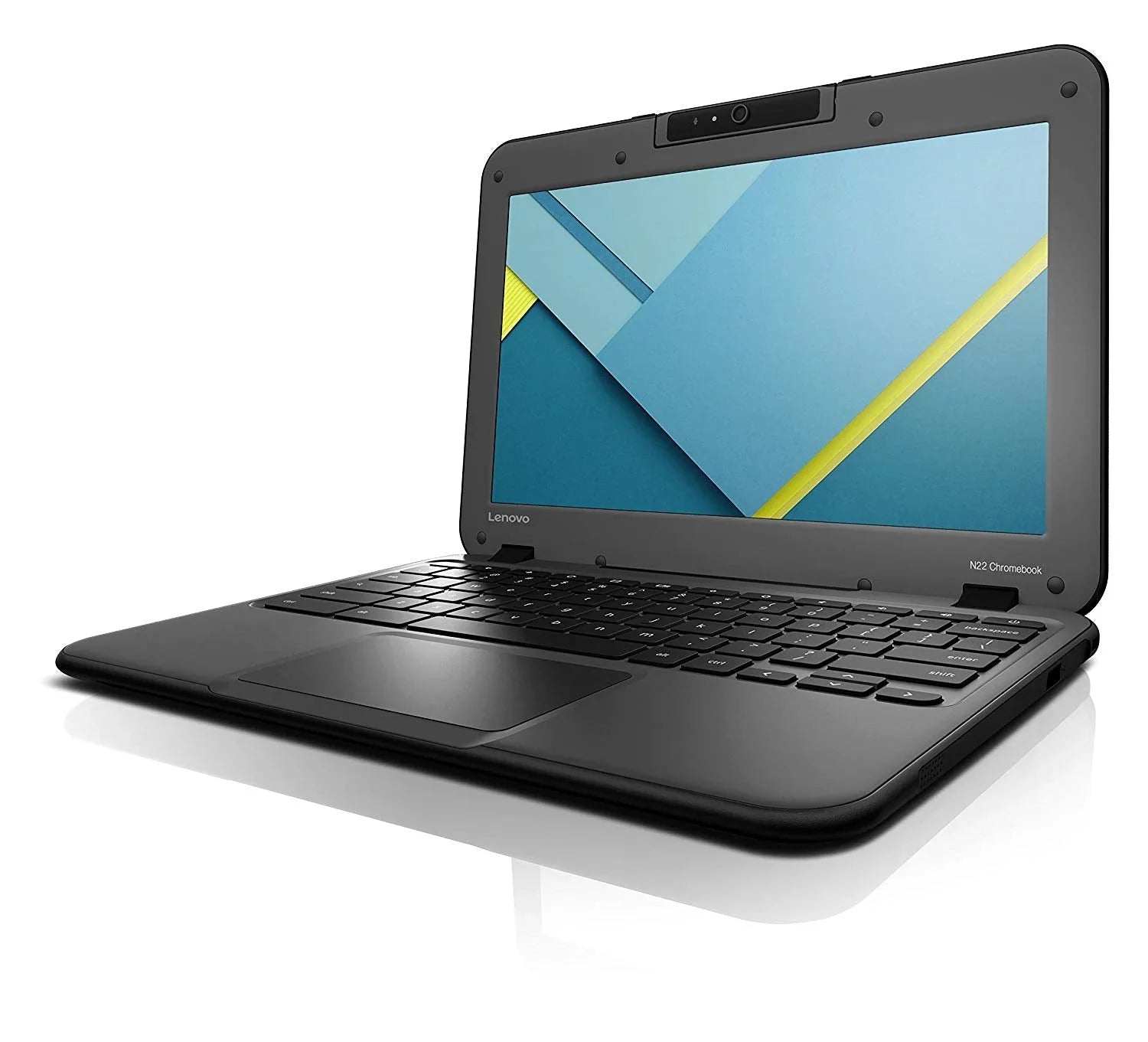 Restored Lenovo Chromebook N22 80SizeF Sizeeries 4GB 16GB LCD 11.6" Display in Black (Refurbished)